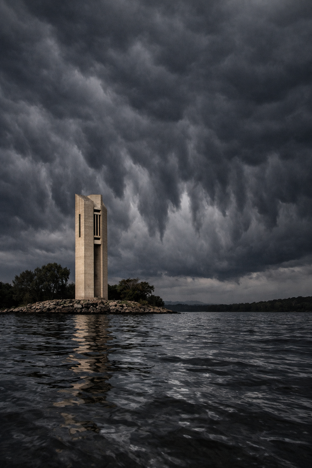 Pensive staff member